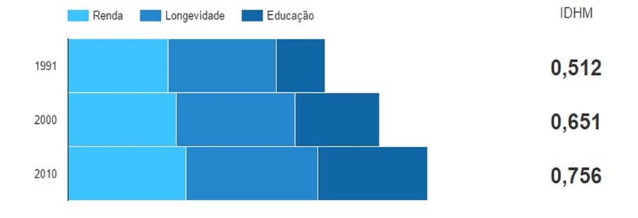 Brasil, Minas Gerais e Contagem – 1991, 2000 e 2010
